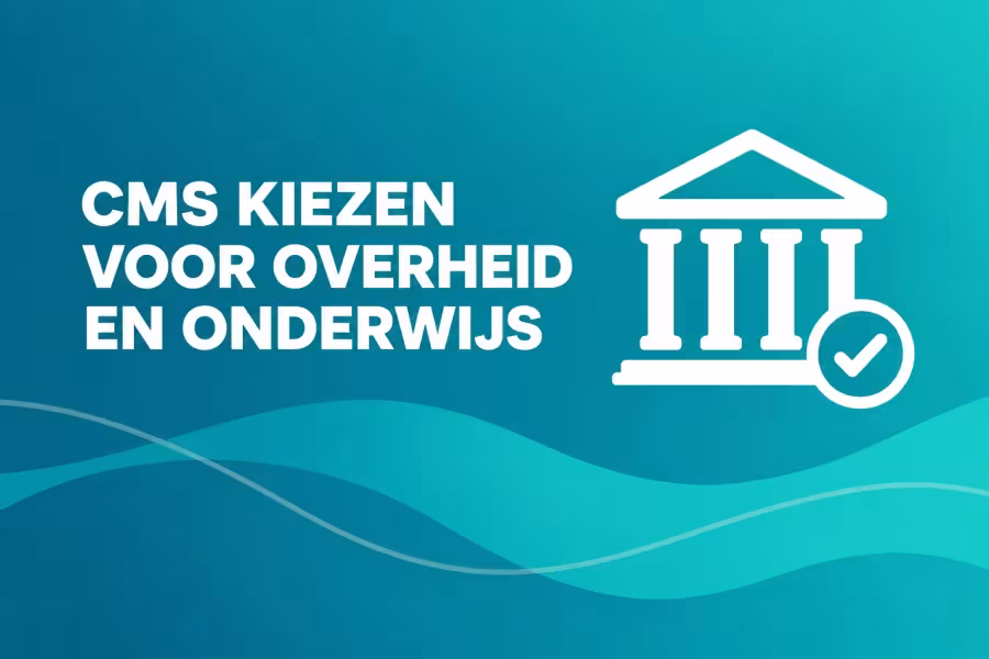 Overheid en onderwijs kiezen een CMS