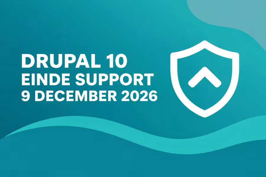 Einde van de support voor Drupal 10