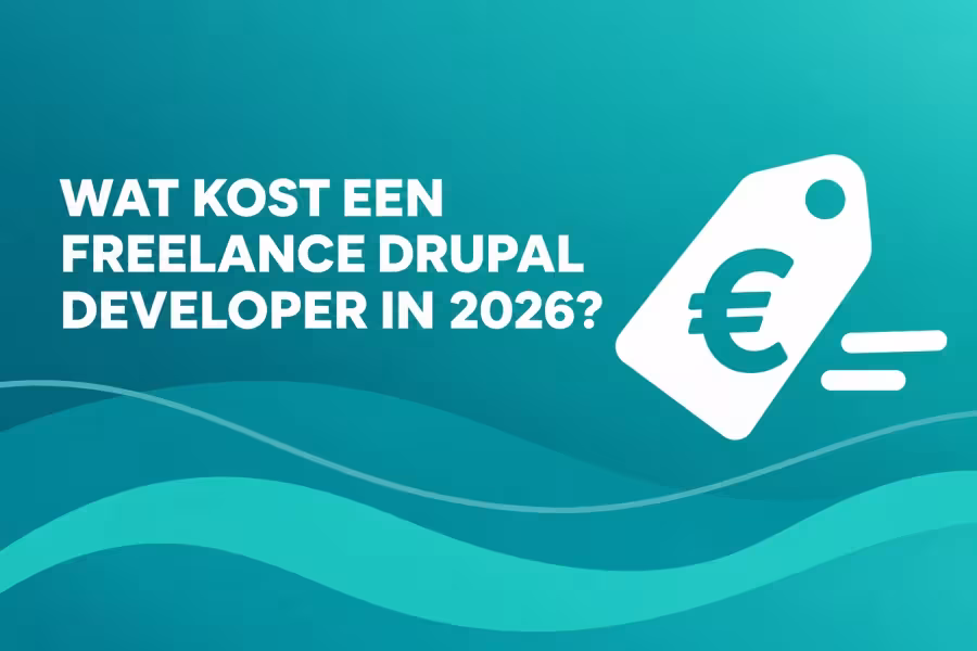 Tarief van een freelance Drupal developer in 2026