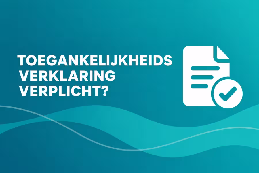 Toegankelijkheidsverklaring, verplicht of niet