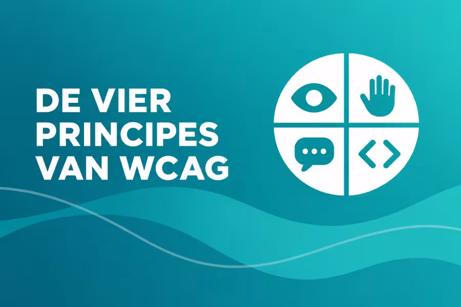 De vier principes van WCAG