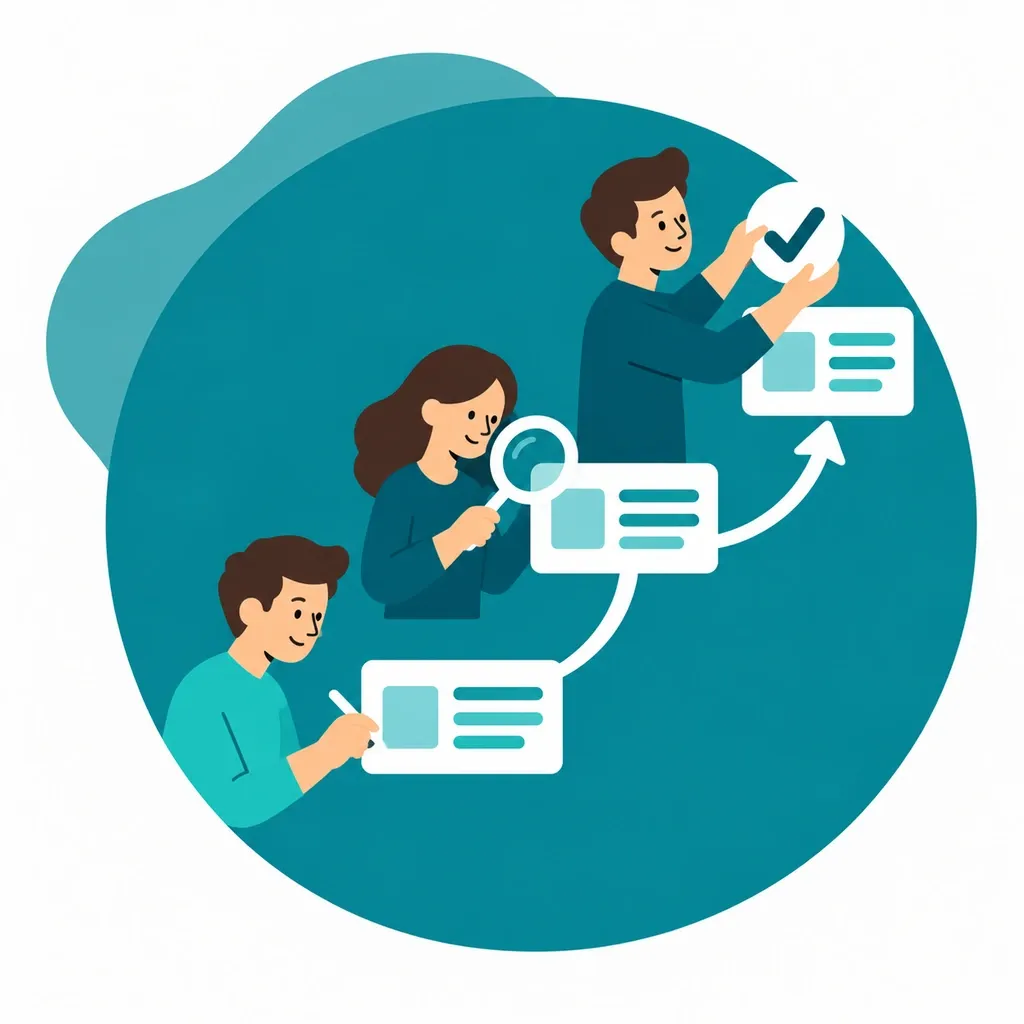 Redactionele workflow met goedkeuring bij een overheid